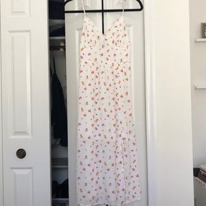 Floral White Sundress